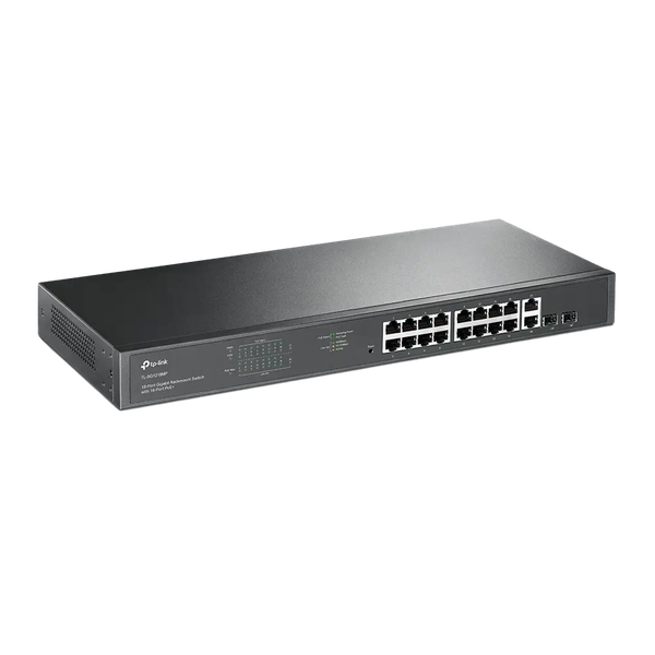 TPLink TLSG1218MP Switch 16P PoE 250W 2SFP TPLink TLSG1218MP Switch 16P PoE 250W 2SFP