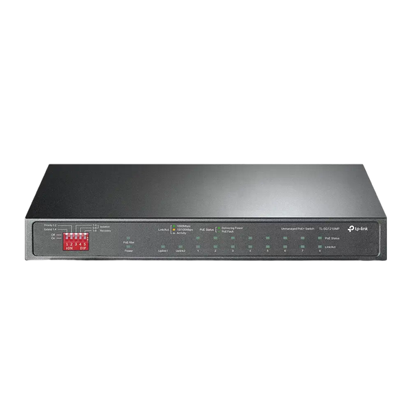TPLink TLSG1210MP Switch 8P PoE 2SFP 123W TPLink TLSG1210MP Switch 8P PoE 2SFP 123W