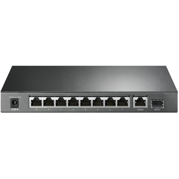 TPLink TLSG1210P Switch 8P PoE 2SFP 63W TPLink TLSG1210P Switch 8P PoE 2SFP 63W