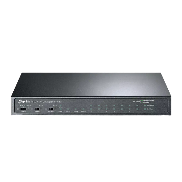 TPLink TLSL1311MP Switch 8P PoE 2SFP 123W TPLink TLSL1311MP Switch 8P PoE 2SFP 123W