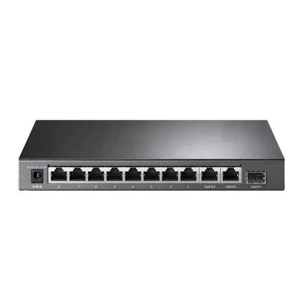 TPLink TLSL1311MP Switch 8P PoE 2SFP 123W TPLink TLSL1311MP Switch 8P PoE 2SFP 123W