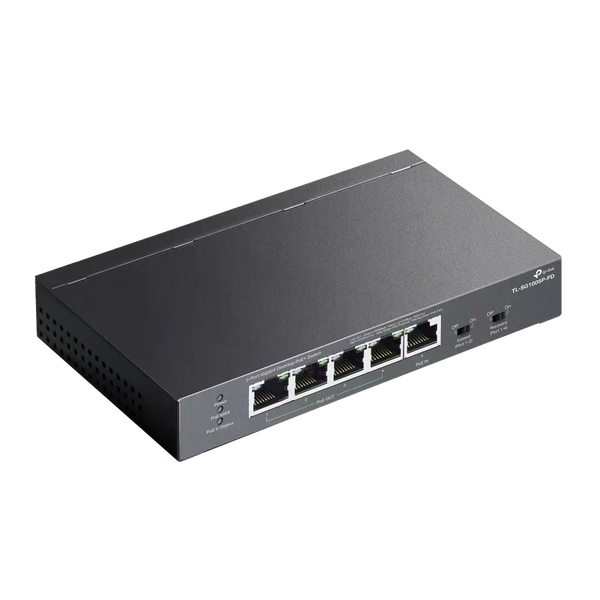 TPLink TLSG1005PPD Switch 5P PoE Passthrough TPLink TLSG1005PPD Switch 5P PoE Passthrough