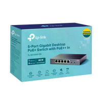 TPLink TLSG1005PPD Switch 5P PoE Passthrough TPLink TLSG1005PPD Switch 5P PoE Passthrough
