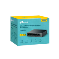 TPLink LS105LP  Switch 5P PoE 30W Gigabit