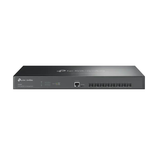 TPLink SX3008F Switch 8 SFP 10G L2 Sin Ventilador TPLink SX3008F Switch 8 SFP 10G L2 Sin Ventilador