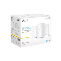 TPLink Deco BE65  Mesh WiFi 7 BE11000 Pack 3