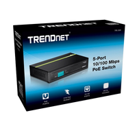 Trendnet TPES50v2 6 Puertos PoE 10100  Switch