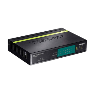 Trendnet TPETG80G 8 Puertos PoE Gigabit  Switch