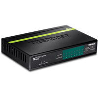 TRENDnet TPETG82g Switch PoE 61W 8 puertos Gigabit Ethernet 101001000 TRENDnet TPETG82g Switch PoE 61W 8 puertos Gigabit Ethernet 101001000
