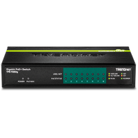 TRENDnet TPETG82g Switch PoE 61W 8 puertos Gigabit Ethernet 101001000 TRENDnet TPETG82g Switch PoE 61W 8 puertos Gigabit Ethernet 101001000
