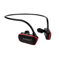 Sunstech Argos sumergible MP3 8GB negro rojo Auriculares Sunstech Argos sumergible MP3 8GB negro rojo Auriculares