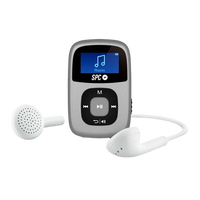 SPC Sparrow Mp3 4GB Plateado  Reproductor Mp3