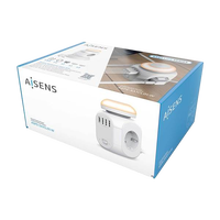Aisens ASPS3A1CL01W  4 Tomas  1 x USBC  3x USBC  Luz Nocturna  18M Blanco  Regleta de Enchufes Sobremesa Multifuncion