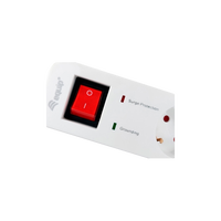 Equip 5 Tomas Schuko  2 USB 15M con interruptor  Regleta