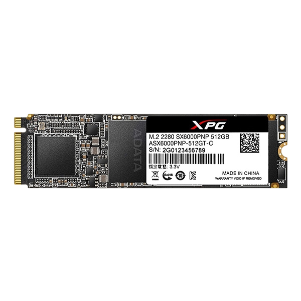 ADATA XPG SX 6000 Pro 512GB M2 PCIe 30  Disco SSD ADATA XPG SX 6000 Pro 512GB M2 PCIe 30  Disco SSD