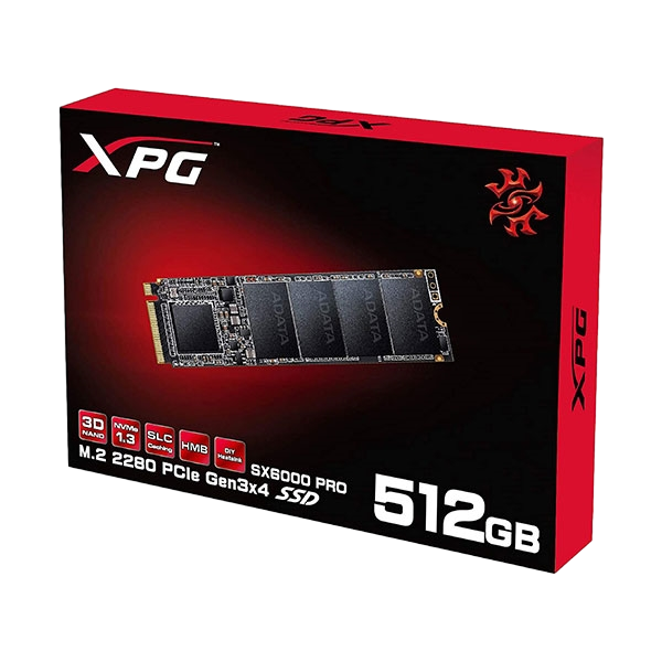 ADATA XPG SX 6000 Pro 512GB M2 PCIe 30  Disco SSD ADATA XPG SX 6000 Pro 512GB M2 PCIe 30  Disco SSD