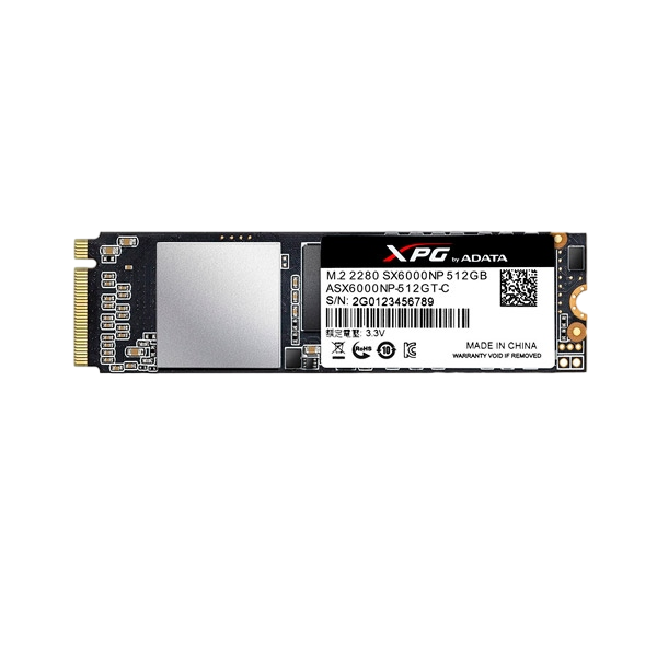 ADATA XPG SX6000 512GB M2 PCIe NVMe   Disco Duro SSD ADATA XPG SX6000 512GB M2 PCIe NVMe   Disco Duro SSD