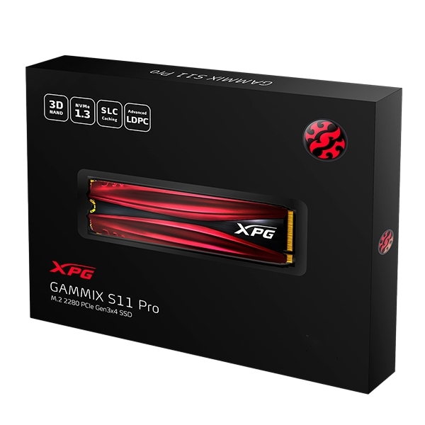 ADATA XPG Gammix S11 PRO 1TB M2 PCIe 30 NVMe Disco SSD ADATA XPG Gammix S11 PRO 1TB M2 PCIe 30 NVMe Disco SSD