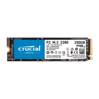 Crucial P2 250GB 3D NAND NVMe PCIe M2  SSD
