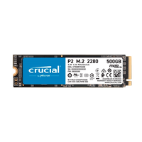 Crucial P2 500GB 3D NAND NVMe PCIe M2  SSD