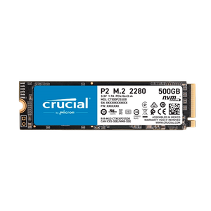 Crucial P2 500GB 3D NAND NVMe PCIe M2  SSD