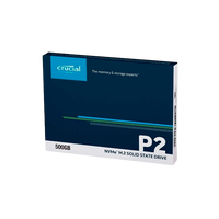 Crucial P2 500GB 3D NAND NVMe PCIe M2  SSD