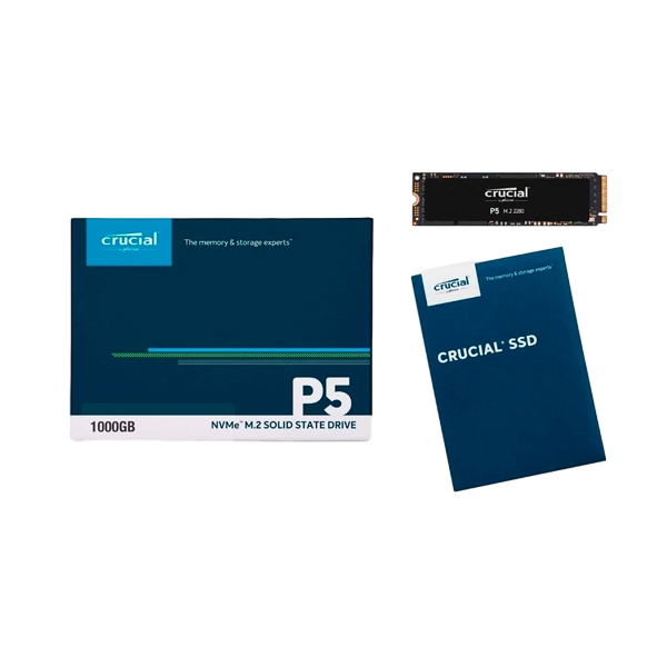 Crucial P5 2TB 3D NAND NVMe PCIe M2  SSD Crucial P5 2TB 3D NAND NVMe PCIe M2  SSD