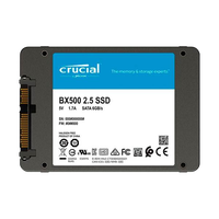 Crucial BX500 SATA 25 500GB Disco Duro SSD Crucial BX500 SATA 25 500GB Disco Duro SSD