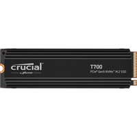 Crucial T700 M2 2TB NVMe Gen5 PCIe 50 con disipador Disco duro SSD Crucial T700 M2 2TB NVMe Gen5 PCIe 50 con disipador Disco duro SSD