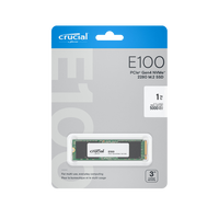 Crucial E100 1TB SSD M2 PCIe 40 NVMe Crucial E100 1TB SSD M2 PCIe 40 NVMe