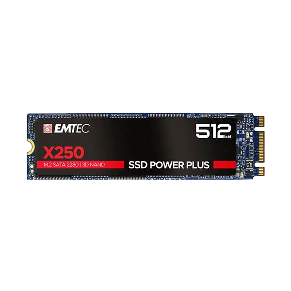 Emtec X250 512GB M2 2280 SATA3  Disco Duro SSD Emtec X250 512GB M2 2280 SATA3  Disco Duro SSD