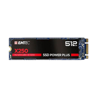 Emtec X250 512GB M2 2280 SATA3  Disco Duro SSD