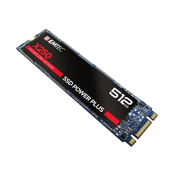 Emtec X250 512GB M2 2280 SATA3  Disco Duro SSD Emtec X250 512GB M2 2280 SATA3  Disco Duro SSD