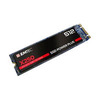 Emtec X250 512GB M2 2280 SATA3  Disco Duro SSD