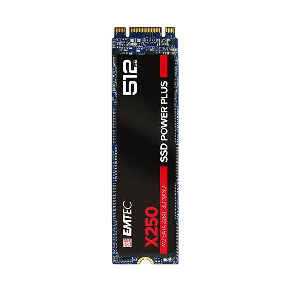 Emtec X250 512GB M2 2280 SATA3  Disco Duro SSD Emtec X250 512GB M2 2280 SATA3  Disco Duro SSD