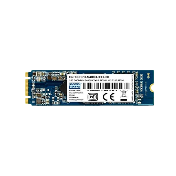 GOODRAM M2 SATA 480GB S400U 2280  Disco Duro Sólido GOODRAM M2 SATA 480GB S400U 2280  Disco Duro Sólido