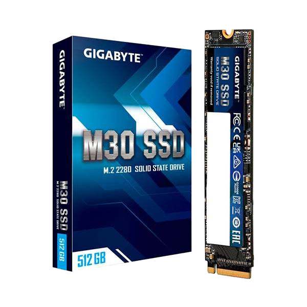 Gigabyte M30 512 GB SSD M2 2280 NVMe PCIe  Disco duro SSD Gigabyte M30 512 GB SSD M2 2280 NVMe PCIe  Disco duro SSD