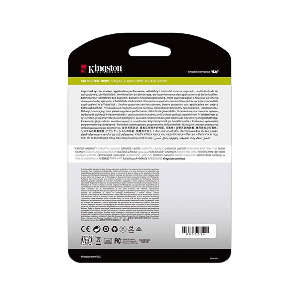 Kingston DC500 MixedUse 960GB 25  Disco Duro SSD Kingston DC500 MixedUse 960GB 25  Disco Duro SSD
