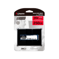 Kingston A2000 M2 2280 NVMe PCIe 250GB Disco Duro SSD Kingston A2000 M2 2280 NVMe PCIe 250GB Disco Duro SSD