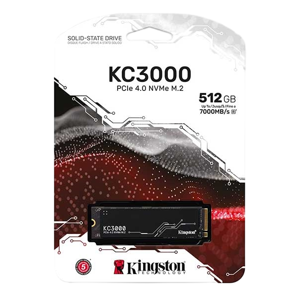 Kingston KC3000 M2 2280 NVMe PCIe 40 512GB  Disco Duro SSD Kingston KC3000 M2 2280 NVMe PCIe 40 512GB  Disco Duro SSD