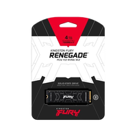 Kingston Fury Renegade M2 NVMe PCIe 40 4TB Disco Duro SSD Kingston Fury Renegade M2 NVMe PCIe 40 4TB Disco Duro SSD