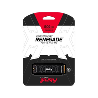Kingston Fury Renegade PCIe 40 NVMe M2 500GB  Disco Duro SSD