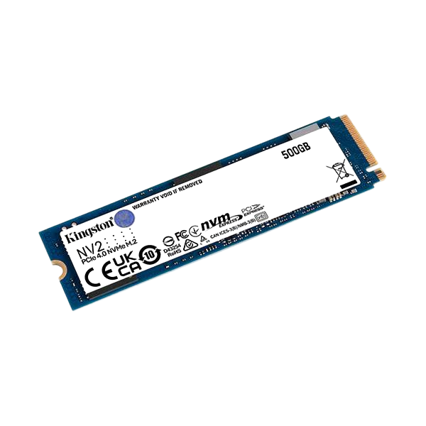 Kingston NV2 500 GB M2 PCIe 40 NVMe SSD Kingston NV2 500 GB M2 PCIe 40 NVMe SSD