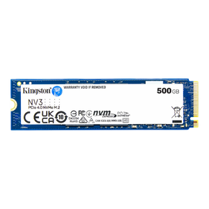 Kingston NV3 500GB SSD M2 PCIe 40 NVMe Kingston NV3 500GB SSD M2 PCIe 40 NVMe