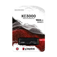 Kingston KC3000 M2 NVMe PCIe 40 1TB  Disco Duro SSD