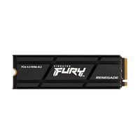 Kingston Fury Renegade PCIe 4.0 NVMe M.2 2TB con disipador - SSD Kingston Fury Renegade PCIe 4.0 NVMe M.2 2TB con disipador - SSD