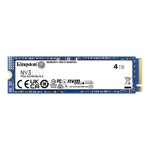 Kingston NV3 4TB SSD M2 PCIe 40 NVMe Kingston NV3 4TB SSD M2 PCIe 40 NVMe