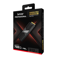 Lexar NM800 PRO 512GB SSD M2 PCIe 40 Gen 4x4 NVMe disipador Lexar NM800 PRO 512GB SSD M2 PCIe 40 Gen 4x4 NVMe disipador