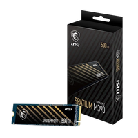 MSI Spatium M390 500GB M2 NVMe SSD MSI Spatium M390 500GB M2 NVMe SSD