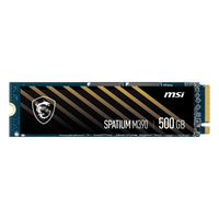 MSI Spatium M390 500GB M2 NVMe SSD MSI Spatium M390 500GB M2 NVMe SSD